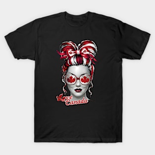 canadian woman T-Shirt